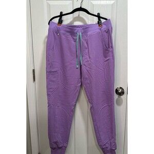FIGS Zamora Joggers Pants - Lilac Dawn, Women’s Size L